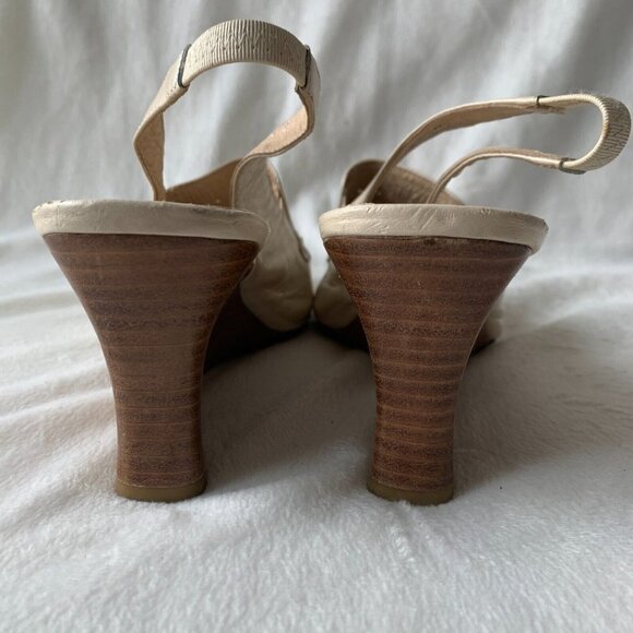 Renzoni Shoes Cream Buttersoft Leather Sandals So Comfy Italian Beige 8 - Picture 8 of 11